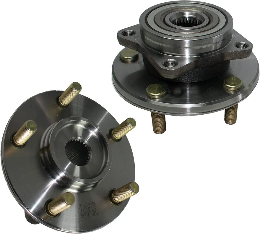 Main Image - Front Wheel Hub and Bearings