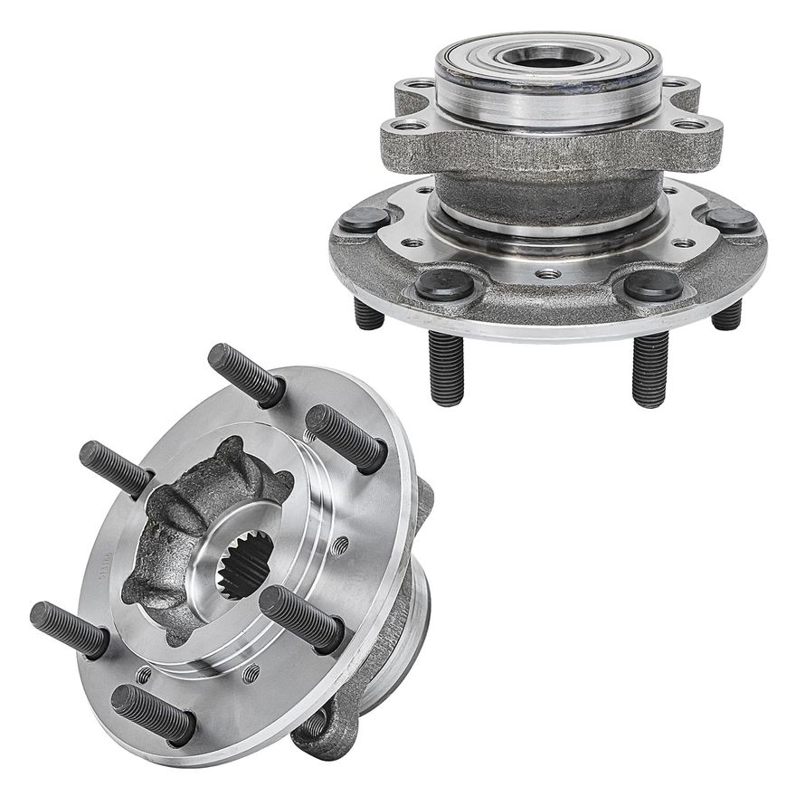 Main Image - Front Wheel Hub and Bearings