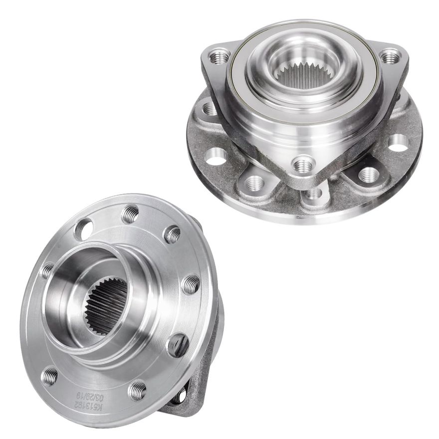 Main Image - Front Wheel Hub and Bearings