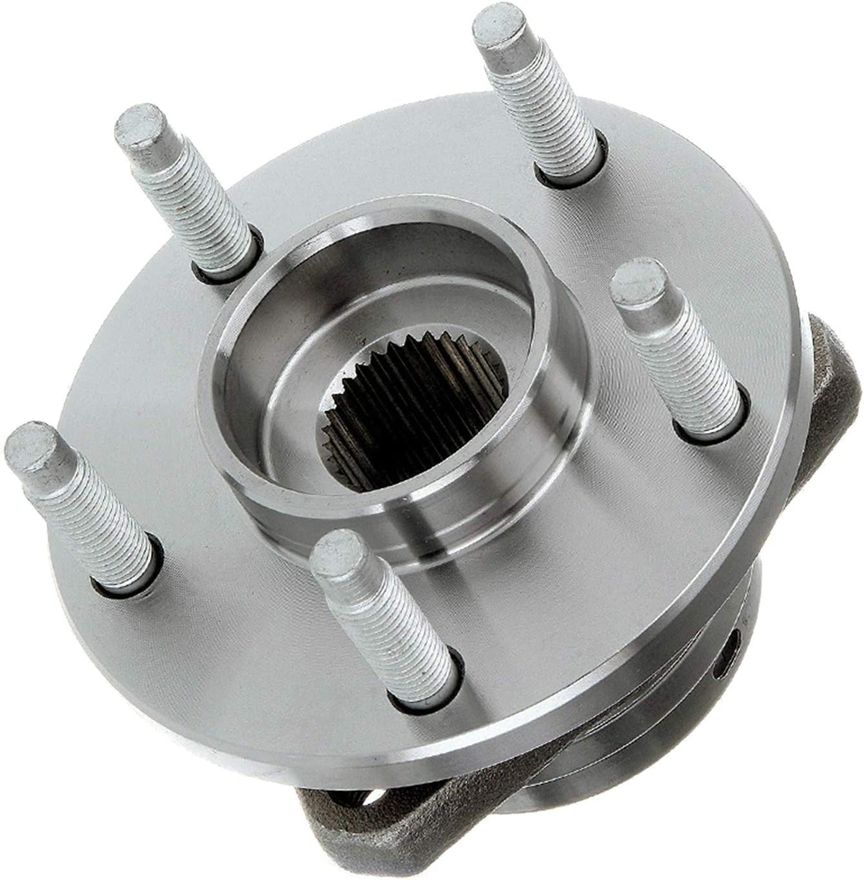 Front Driver or Passenger Side Wheel Hub and Bearing