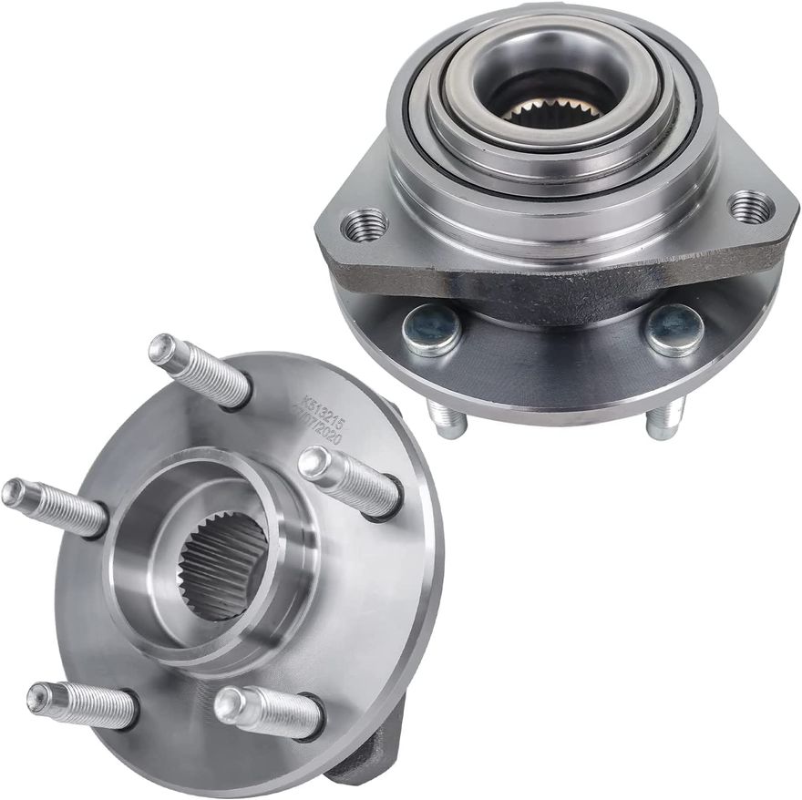 Main Image - Front Wheel Hub and Bearings