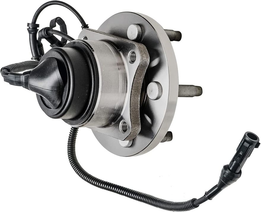 thumbnail image 2 of Detroit Axle Front Wheel Bearing Hub + Outer Tie Rod Kit – Town Car Grand Marquis Crown Vic – 10-Year Warranty 2 of 4