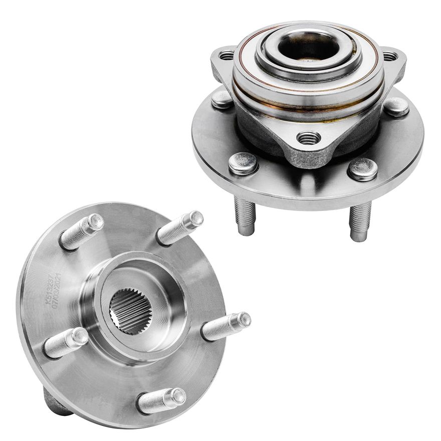 Main Image - Front Wheel Hub and Bearings