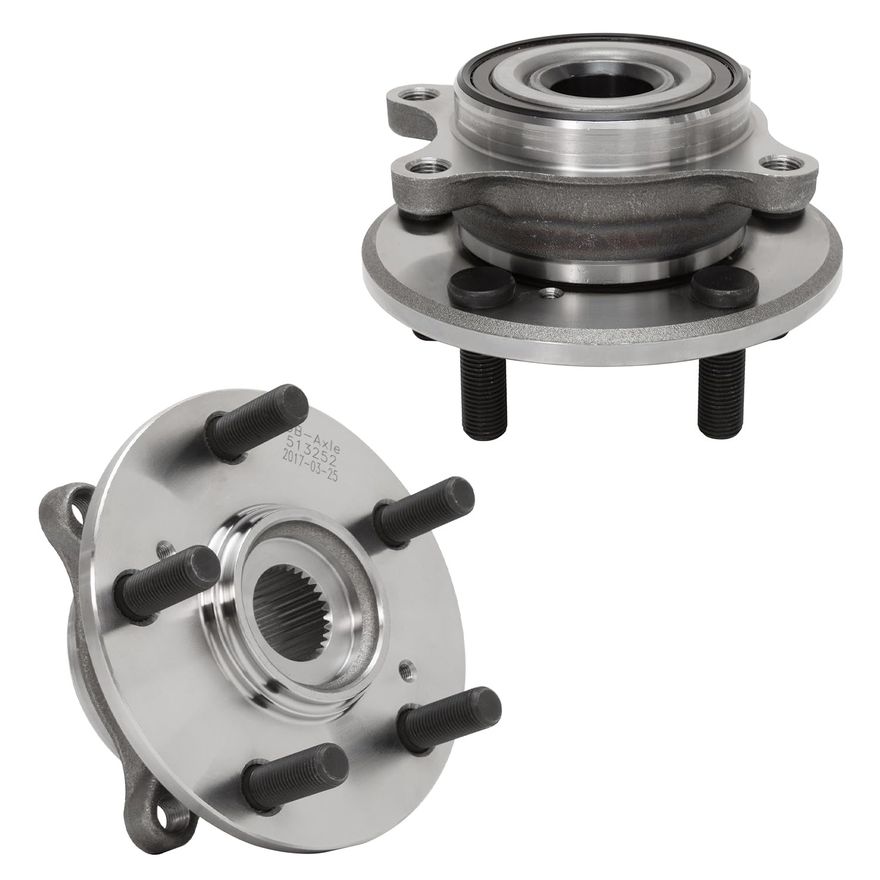 Main Image - Front Wheel Hub and Bearings