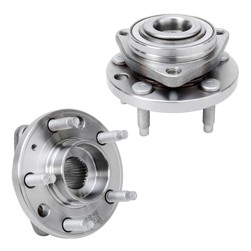 Main Image - Front Wheel Hub and Bearings