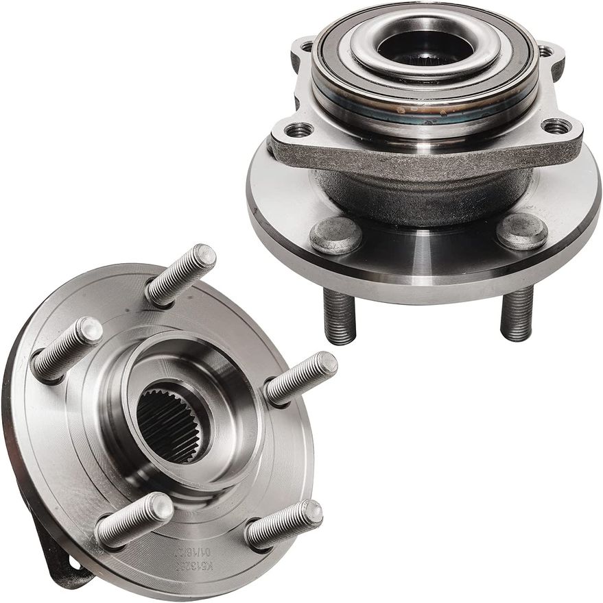Main Image - Front Wheel Hub and Bearings