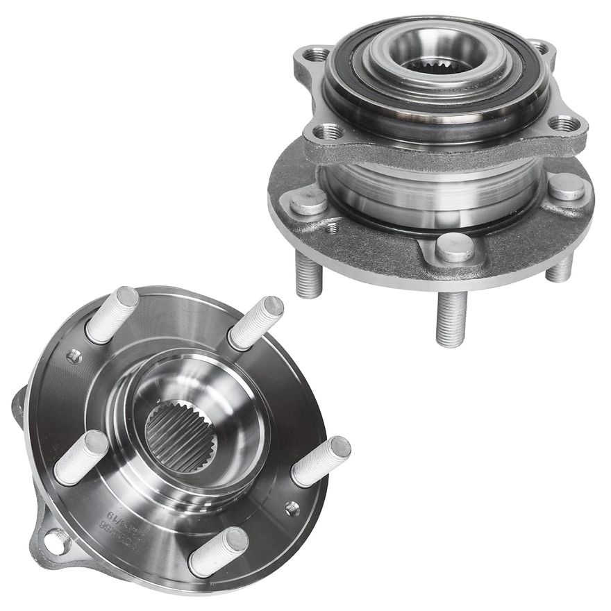 Main Image - Front Wheel Hub and Bearings