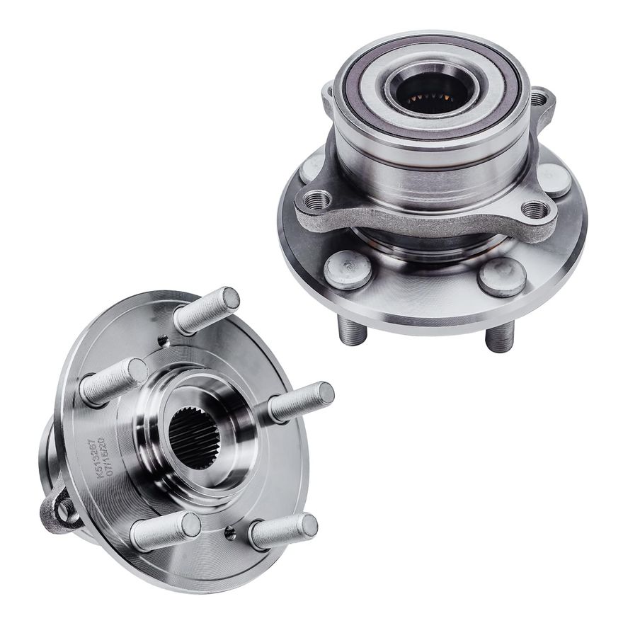 Main Image - Front Wheel Hub and Bearings