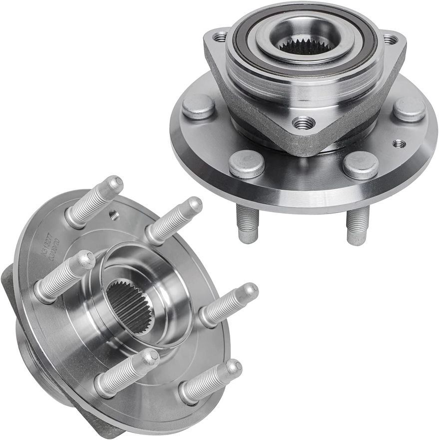 Main Image - Front Wheel Hub and Bearings