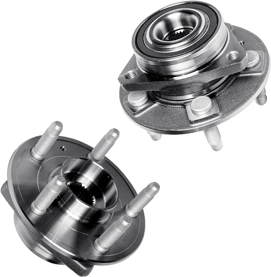 Main Image - Front Wheel Hub and Bearings