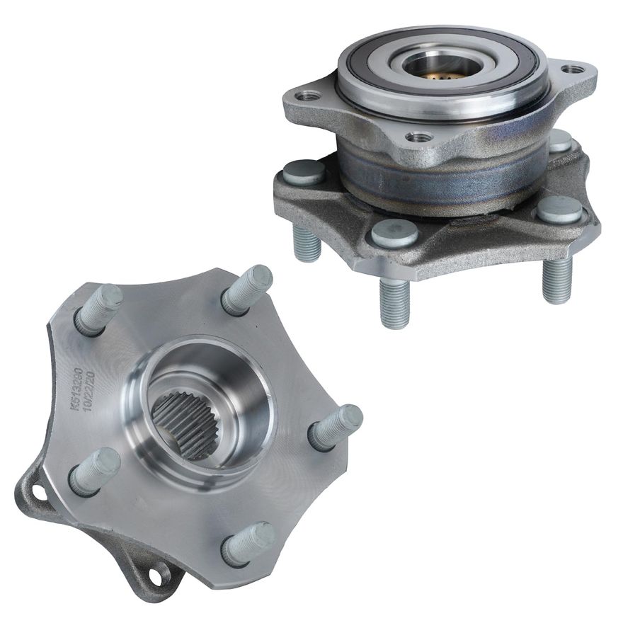 Main Image - Front Wheel Hub and Bearings