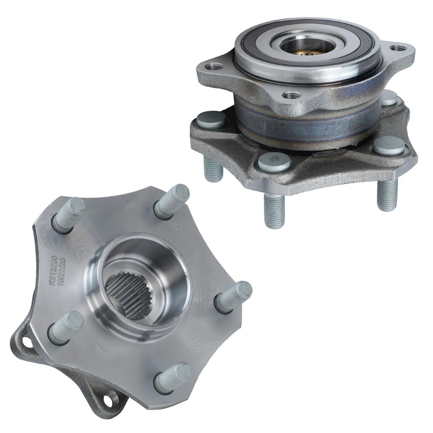 Main Image - Rear Wheel Hub and Bearings