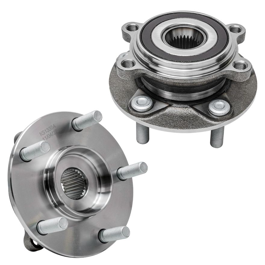 Main Image - Front Wheel Hub and Bearings