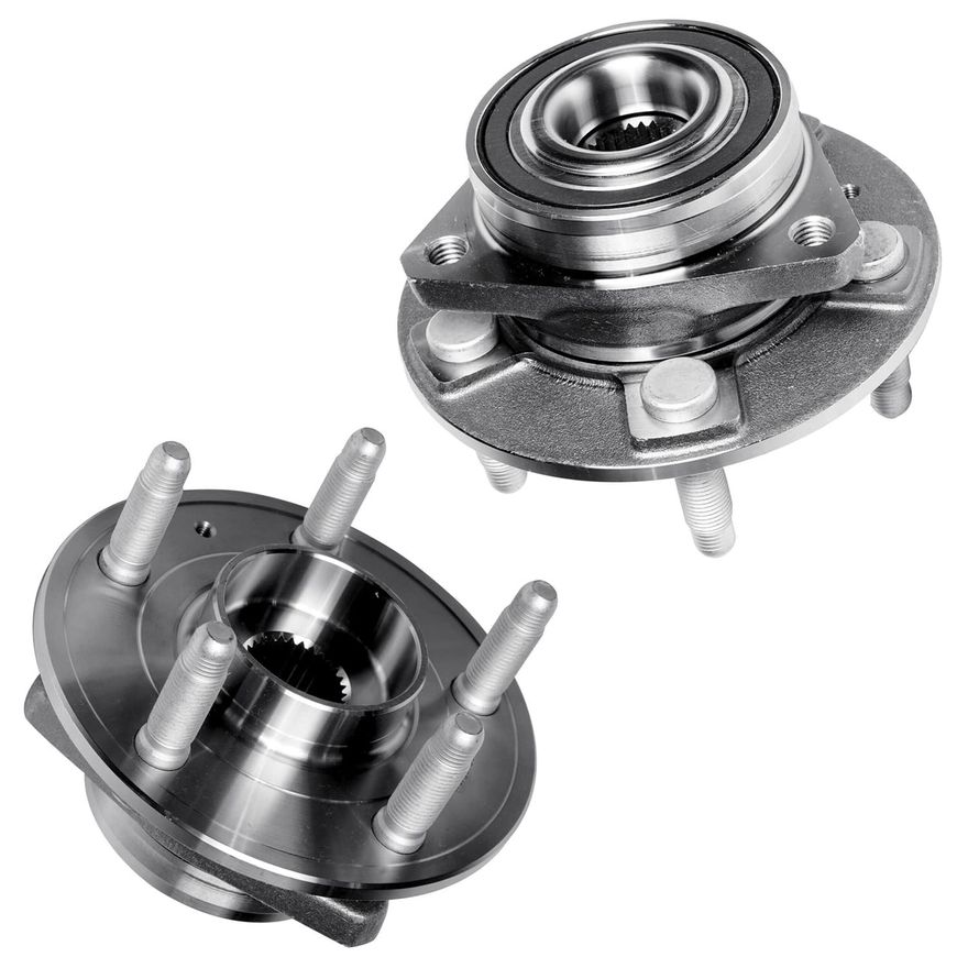 Main Image - Front Wheel Hub and Bearings