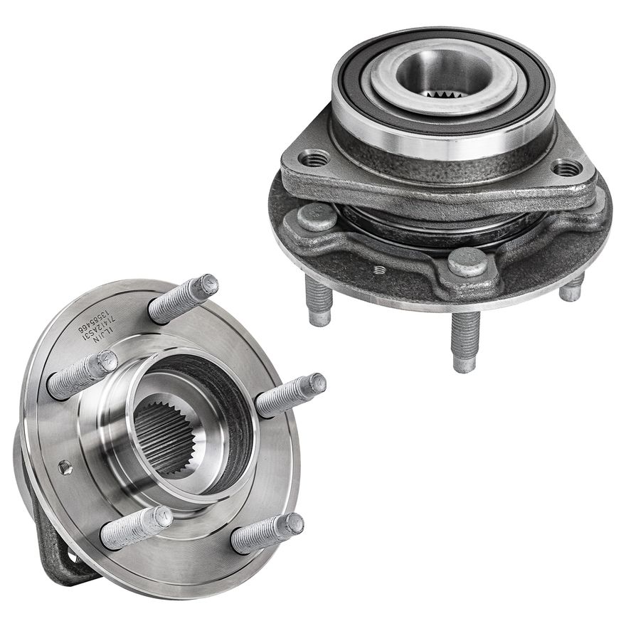 Main Image - Rear Wheel Hub and Bearings