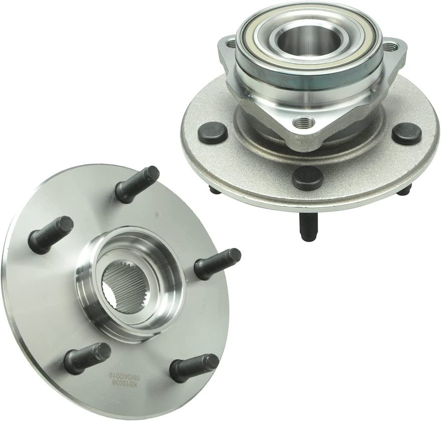 Main Image - Front Wheel Hub and Bearings