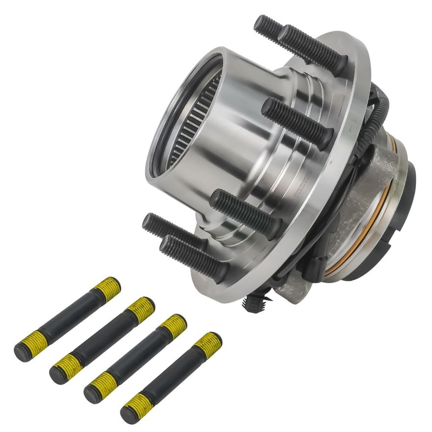 Front Wheel Hub and Bearings - 515057 x2