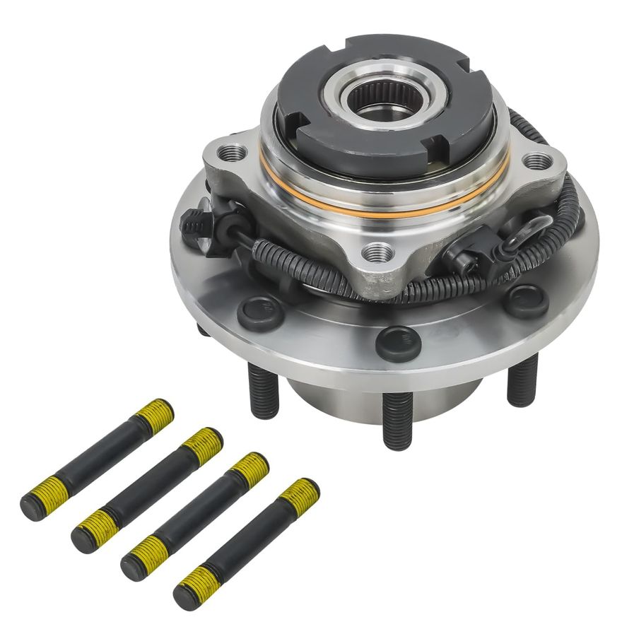 Front Wheel Hub and Bearings - 515057 x2