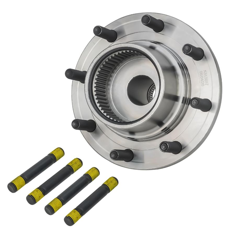 Front Wheel Hub and Bearings - 515057 x2