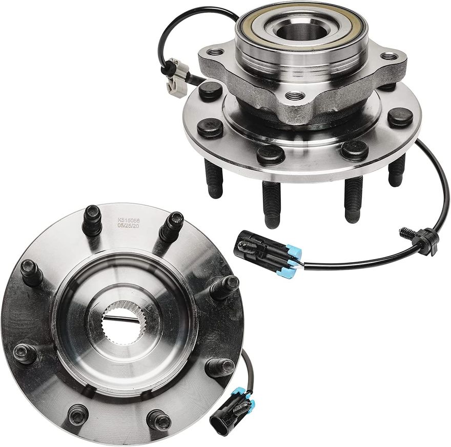 2002 chevy silverado 4x4 front wheel on sale hub bearing replacement