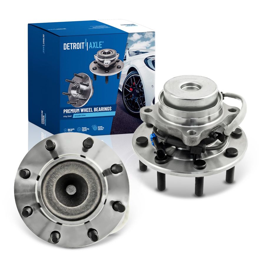 Main Image - Front Wheel Hub and Bearings