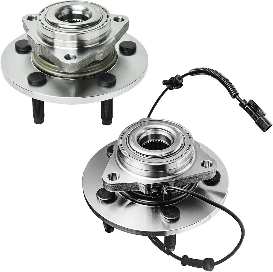 Main Image - Front Wheel Hub and Bearings