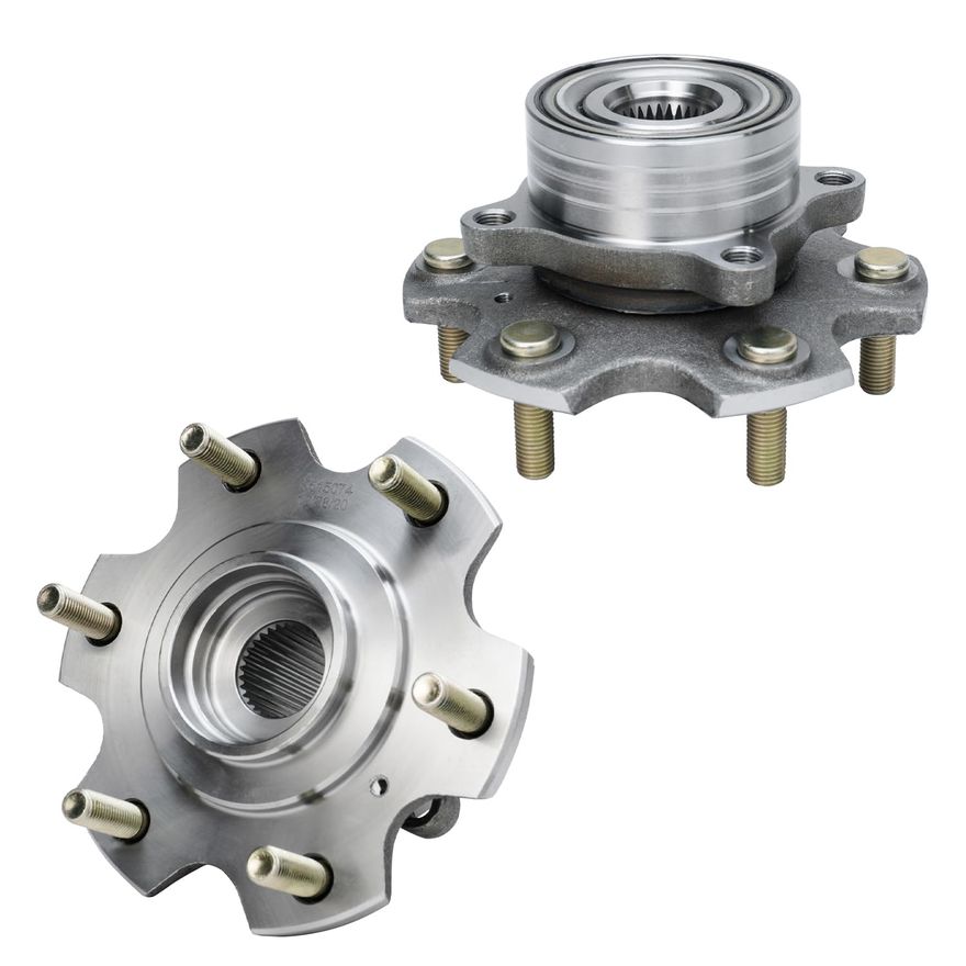 Main Image - Front Wheel Hub and Bearings