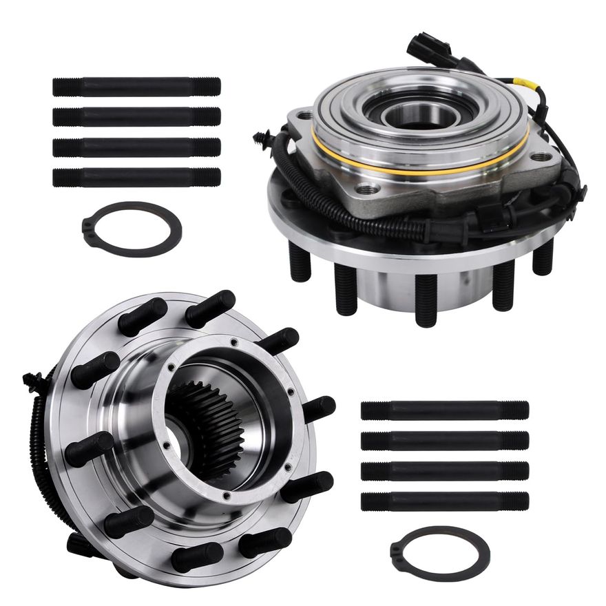 Main Image - Front Wheel Hub and Bearings