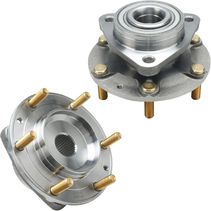 Main Image - Front Wheel Hub and Bearings