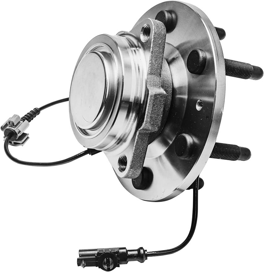 Front Driver or Passenger Side Wheel Hub and Bearing