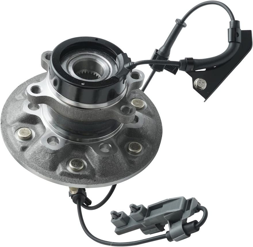 FKG UK Front Left Wheel Bearing & Hub Assembly With ABS For Chevy Colorado / GMC Canyon 4WD (2004-2008) – 6 Bolt, 515110