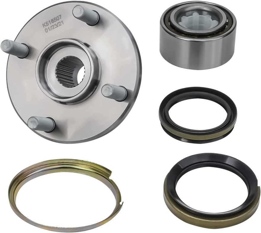 Front Wheel Hub Bearings - 518507 x2