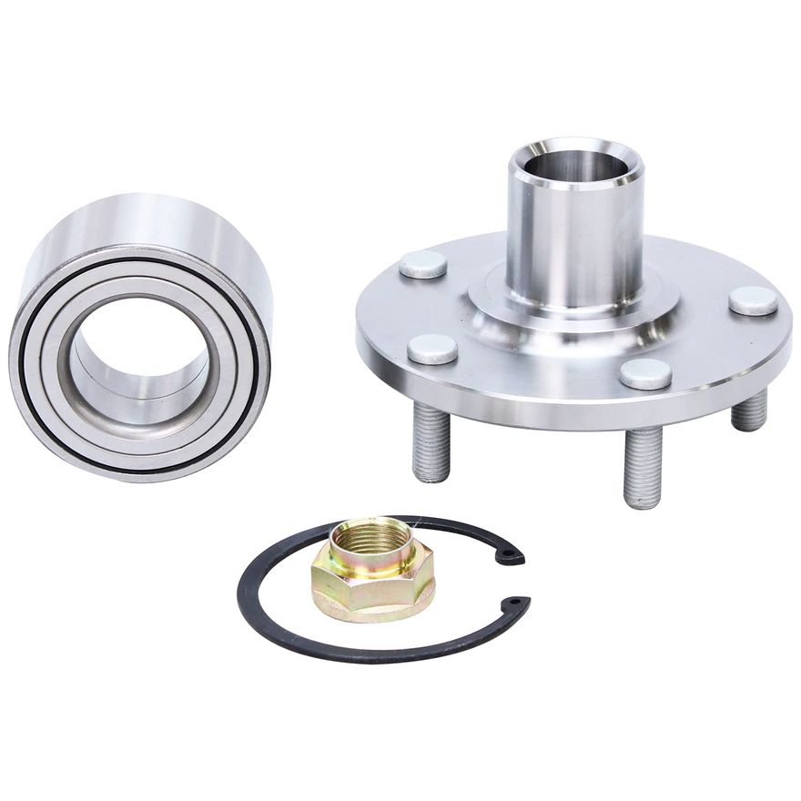 Front Wheel Hub and Bearings - 518508 x2