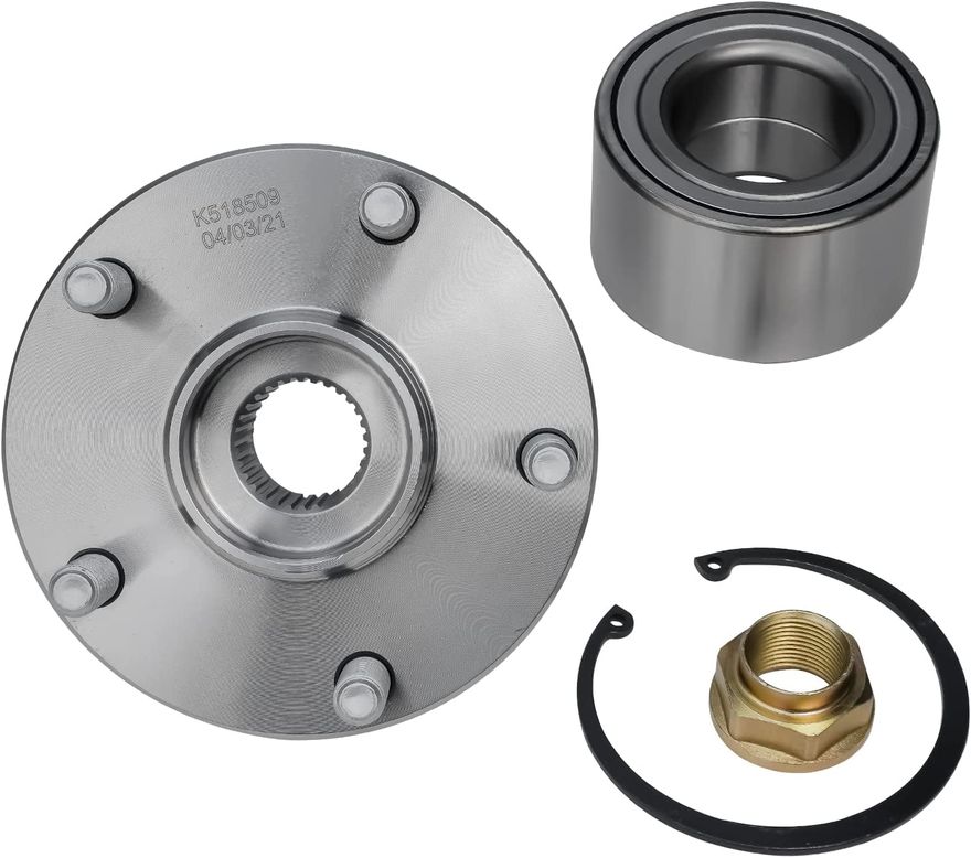 Front Wheel Hub Bearings - 518509 x2