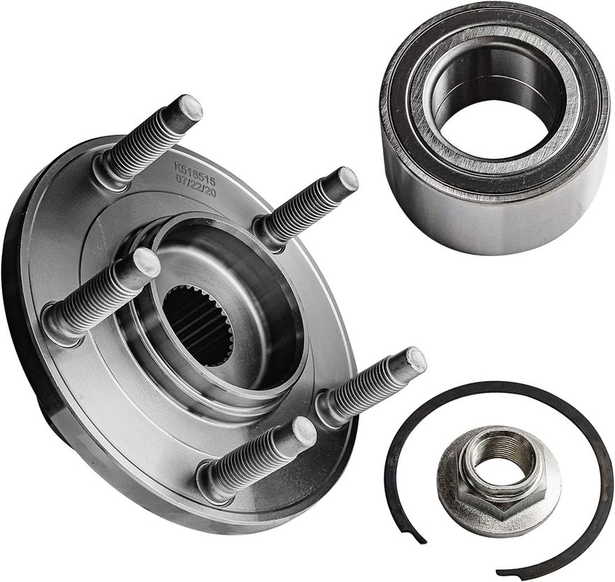 Front Wheel Hub Bearings - 518515 x2