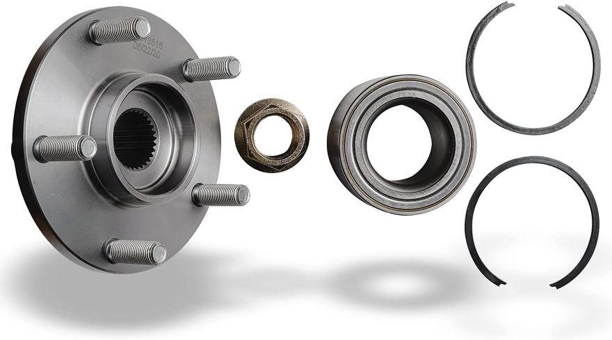 Front Wheel Hub Bearings - 518516 x2