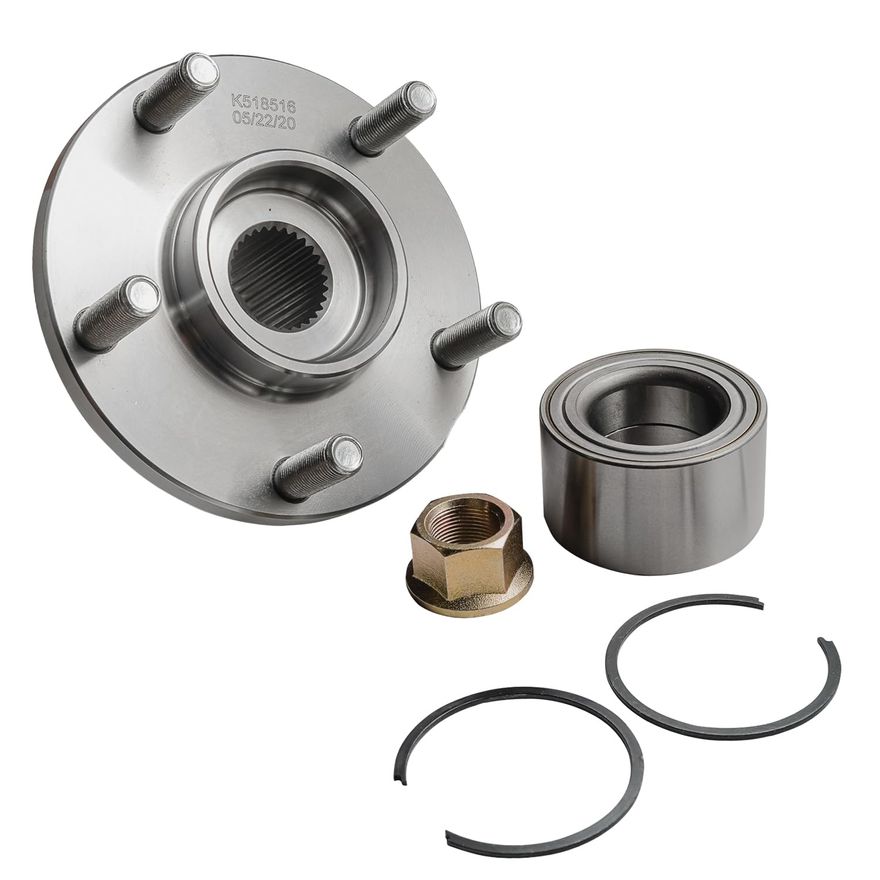 Front Wheel Hub Bearings - 518516 x2