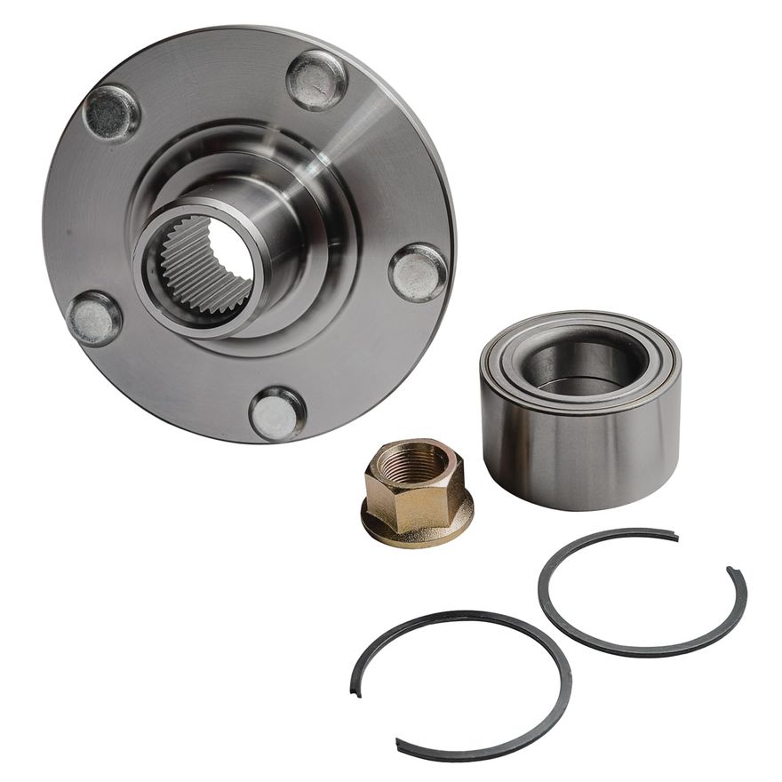 Front Wheel Hub Bearings - 518516 x2