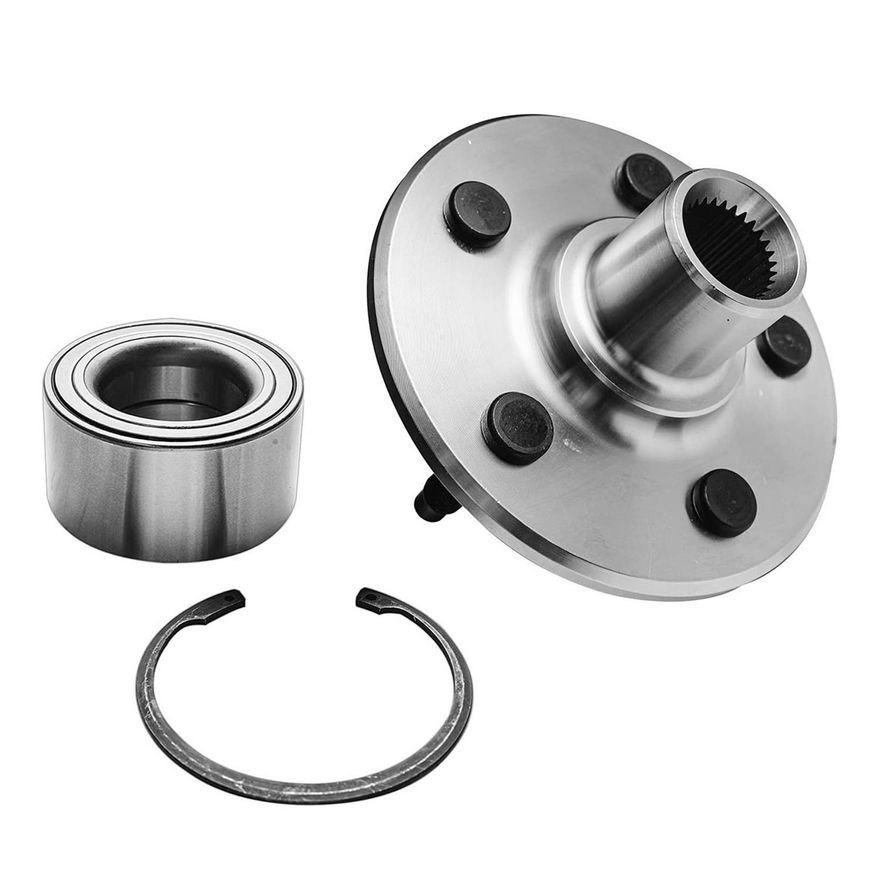 Rear Driver or Passenger Side Wheel Hub and Bearing