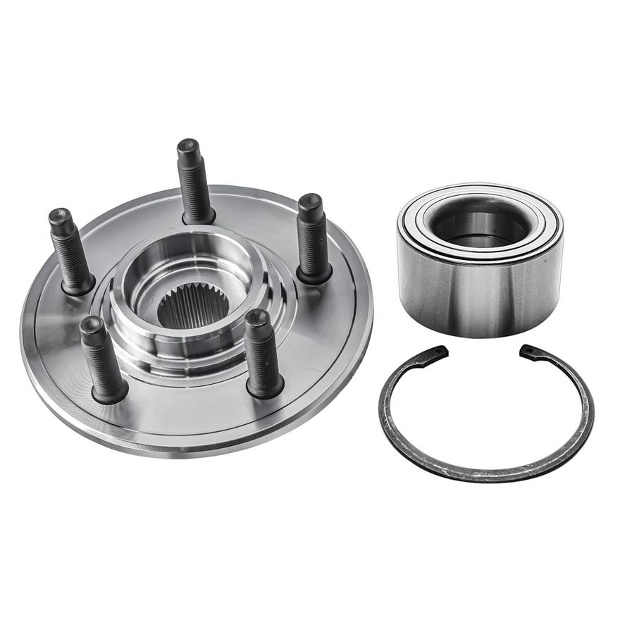 Rear Driver or Passenger Side Wheel Hub and Bearing