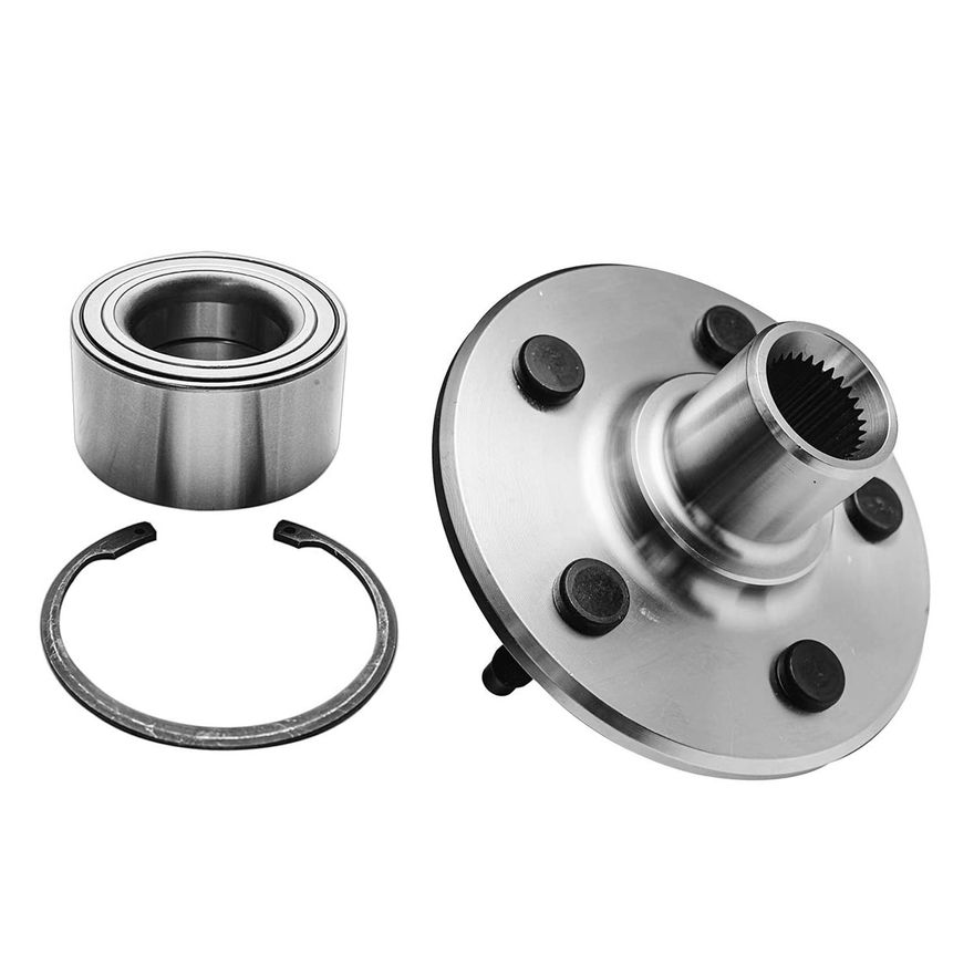 Rear Wheel Hub Bearings - 521000 x2