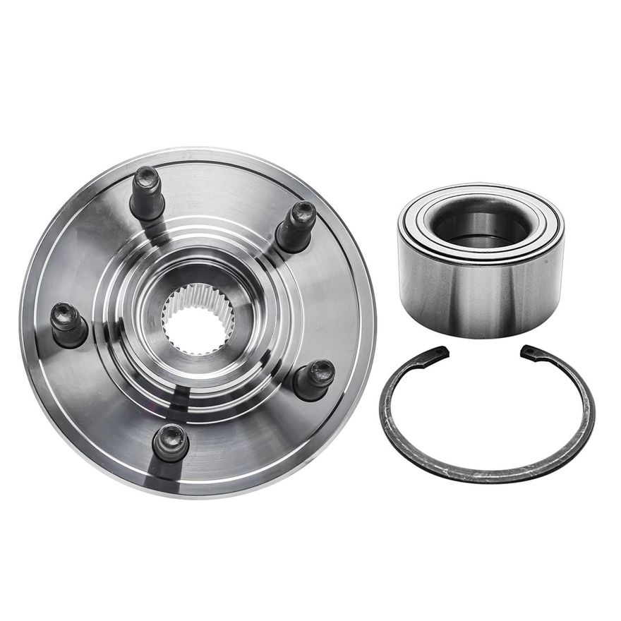 Rear Wheel Hub Bearings - 521000 x2