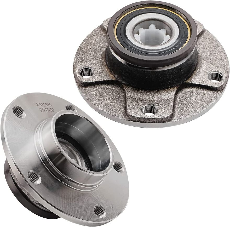 Rear Wheel Hub and Bearing - 512510 x2