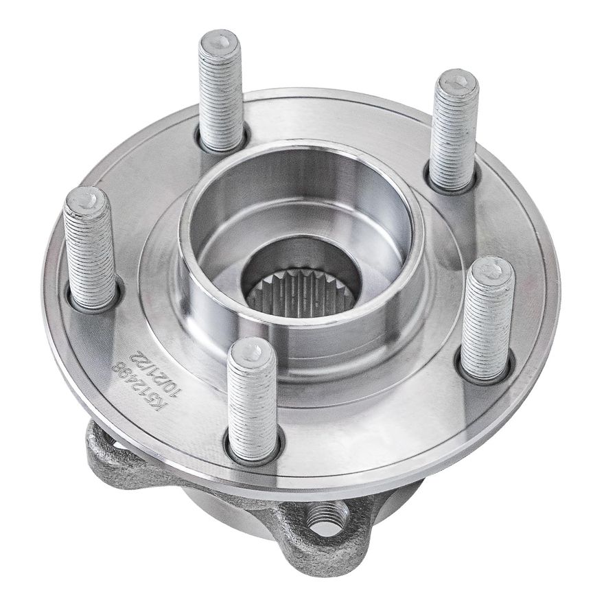 Front Rear Wheel Hub and Bearing - 512498 x4