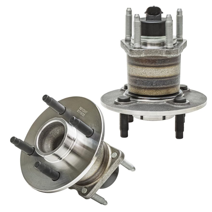 Rear Wheel Hub and Bearing - 512247 x2