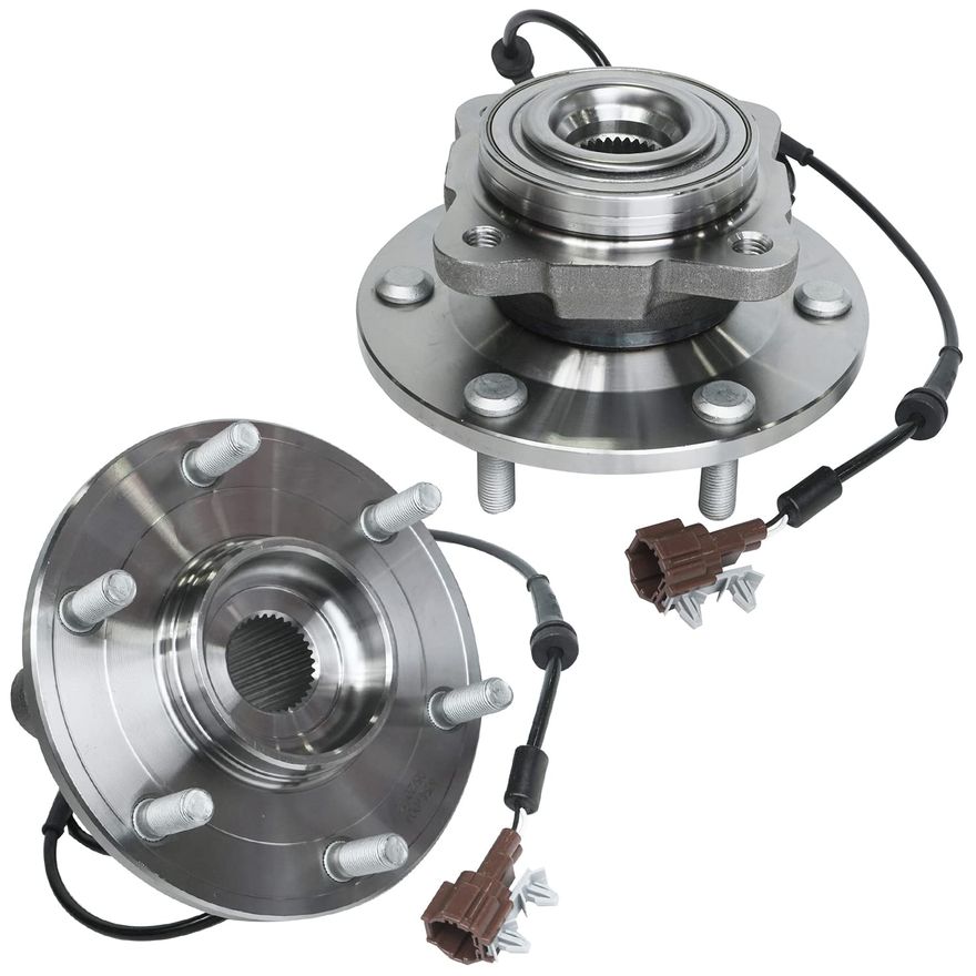 Rear Wheel Hub and Bearing - 541004 x2