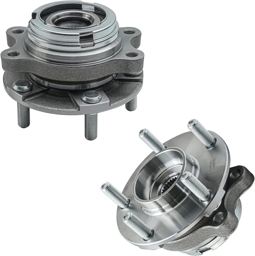 Front Wheel Hub and Bearing - HA590125 x2