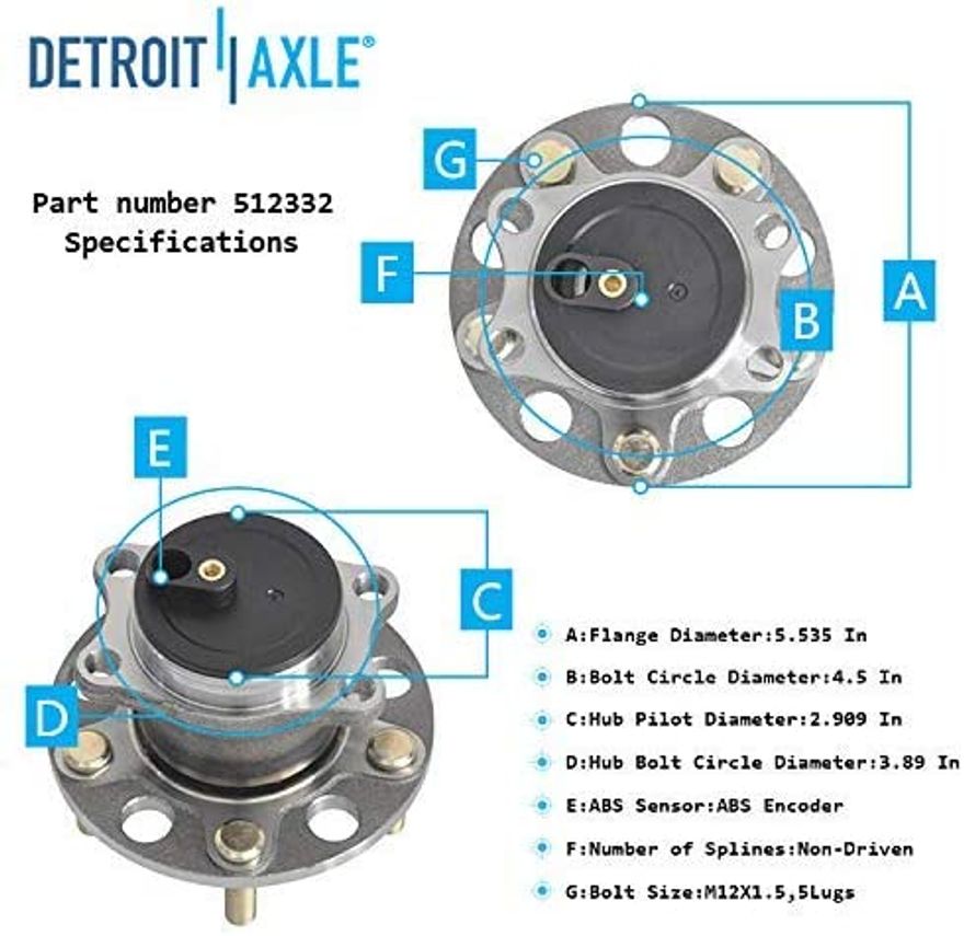 Rear Hub Details