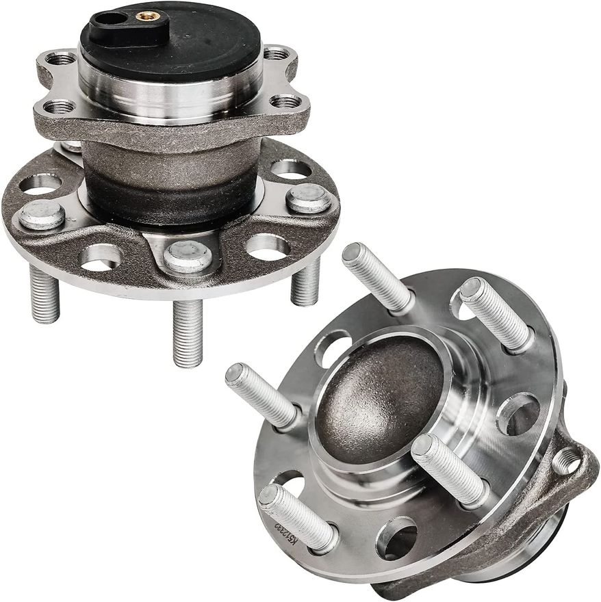 Rear Wheel Hub Bearing Hubs - 512332 x2