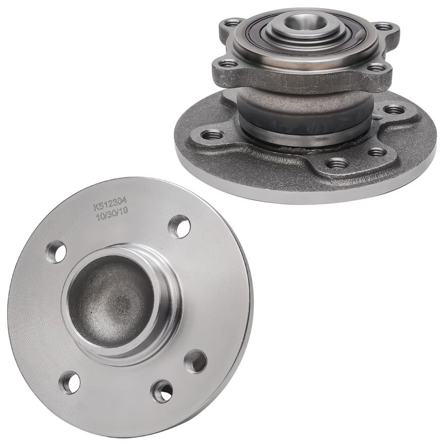 Rear Wheel Hub and Bearing - 512304 x2